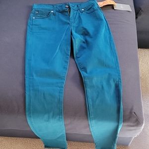 Turquoise Colored Jeans
